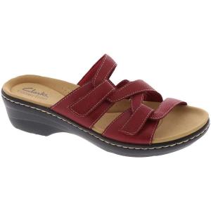 imageClarks Womens Merliah Karli SandalRed Leather