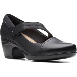 imageClarks Womens Womens Clarks Emily Pearl PumpBlack SyntheticLeather Combi