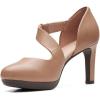 imageClarks Womens Ambyr Glow PumpPraline Leather