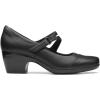 imageClarks Womens Emily Clover PumpBlack Leather