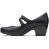 imageClarks Womens Emily Clover PumpBlack Leather