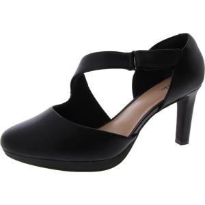 imageClarks Womens Ambyr Glow PumpBlack Leather