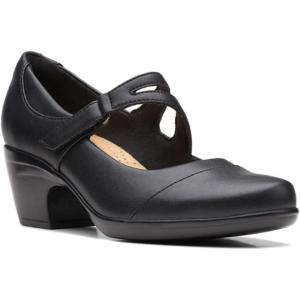 imageClarks Womens Emily Clover PumpBlack Leather