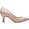 imageClarks Womens Kataleyna Gem PumpSand Metallic Textile
