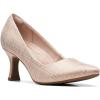 imageClarks Womens Kataleyna Gem PumpSand Metallic Textile