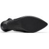 imageClarks Womens Kataleyna Step PumpBlack Croc Print Leather