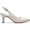 imageClarks Womens Kataleyna Step PumpOff White Leather