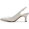 imageClarks Womens Kataleyna Step PumpOff White Leather