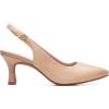 imageClarks Womens Kataleyna Step PumpWarm Beige Leather