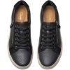 imageClarks Womens Nalle Lace SneakerBlack Abstract Leather
