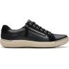 imageClarks Womens Nalle Lace SneakerBlack Abstract Leather