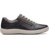 imageClarks Womens Nalle Lace SneakerBlack Leat