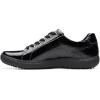 imageClarks Womens Nalle Lace SneakerBlack Patent Synthetic