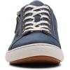 imageClarks Womens Nalle Lace SneakerNavy Nubuc