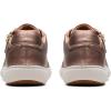 imageClarks Womens Nalle Lace SneakerRose Gold Lea