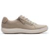 imageClarks Womens Nalle Lace SneakerStone Nubuck