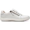 imageClarks Womens Nalle Lace SneakerWhite Leather