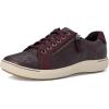 imageClarks Womens Nalle Lace SneakerWine Intrest Leather