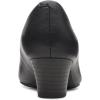 imageClarks Womens Teresa Step PumpBlack Leather