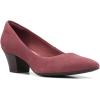 imageClarks Womens Teresa Step PumpDark Rose Suede