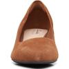 imageClarks Womens Teresa Step PumpDark Tan Suede