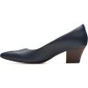 imageClarks Womens Teresa Step PumpNavy Leather