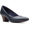 imageClarks Womens Teresa Step PumpNavy Leather