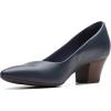 imageClarks Womens Teresa Step PumpNavy Leather