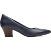 imageClarks Womens Teresa Step PumpNavy Leather