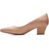 imageClarks Womens Teresa Step PumpWarm Beige Leather