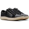Black Abstract Leather