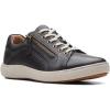 imageClarks Womens Nalle Lace SneakerBlack Leat