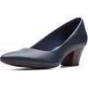 imageClarks Womens Teresa Step PumpNavy Leather