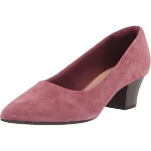 imageClarks Womens Teresa Step PumpDark Rose Suede