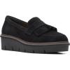 imageClarks Womens Airabell Slip LoaferBlack Suede