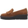 imageClarks Womens Airabell Slip LoaferDark Khaki Suede