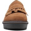 imageClarks Womens Airabell Slip LoaferDark Khaki Suede