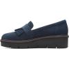 imageClarks Womens Airabell Slip LoaferNavy Suede