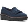 imageClarks Womens Airabell Slip LoaferNavy Suede