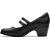 imageClarks Womens Emily2 Jane PumpBlack Leather
