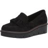 imageClarks Womens Airabell Slip LoaferBlack Suede