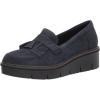 Navy Suede