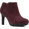 imageClarks Womens Ambyr Gem PumpBurgundy Suede