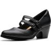 imageClarks Womens Emily2 Jane PumpBlack Leather