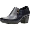 imageClarks Womens Emslie Warren SlipOn LoaferNavy Leather