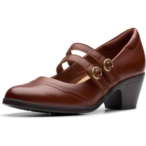 imageClarks Womens Emily2 Jane PumpTan Leather