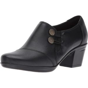 imageClarks Womens Emslie Warren SlipOn LoaferBlack Leather