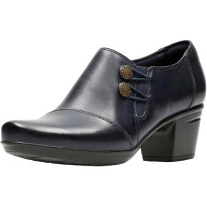 imageClarks Womens Emslie Warren SlipOn LoaferNavy Leather