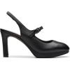 imageClarks Womens Ambyr 2 Grace PumpBlack Leather