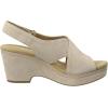 imageClarks Womens Giselle Cove Wedge SandalDusty Rose Suede